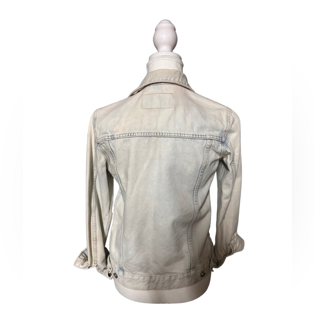 Gently used &Denim light denim jacket size 2 great condition! - Picture 2 of 4
